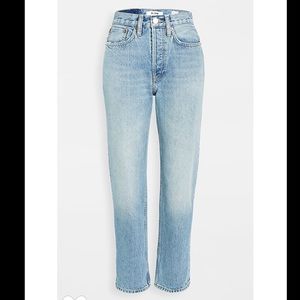 NWT size29 RE/DONE 70s Stove Pipe Jeans in Light3